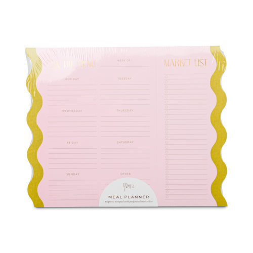 Designworks Meal Planner Notepad with Magnet